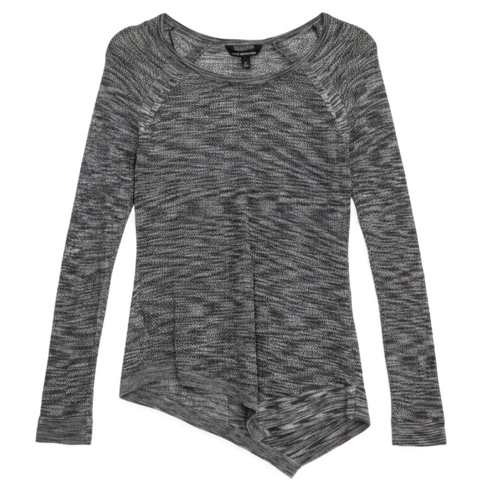 Rock & Republic NWT Marled Asymmetric Hem Cozy Knit Sweater Medium